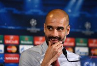 Fussball CHL  Saison 2014/2015: Trainer Pep Guardiola (FC Bayern Muenchen)