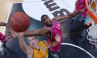 Basketball 1. Bundesliga 13/14:  Walter Tigers Tuebingen - Telekom Baskets Bonn