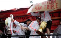 Fussball Champions Party 2013: FC Bayern Muenchen gewinnt das Triple