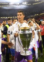Fussball Champions League Finale 2017: JUBEL Cristiano Ronaldo (Real Madrid)