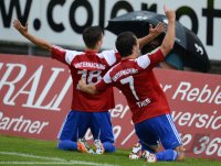 Fussball 3. Bundesliga : SpVgg Unterhaching  - FC Hansa Rostock