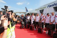 Ankunft der Deutschen Nationalmannschaft in Berlin nach dem Gewinn der Weltmeisterschaft 2014