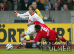 FUSSBALL 1. Bundesliga Spielszene VfB Stuttgart  -  SC Freiburg
