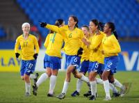 Fussball Frauen FIFA U 17  WM  2008  Nigeria - Brasilien