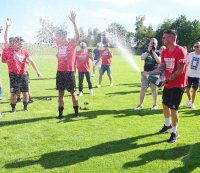 Fussball Relegation zur Oberliga, Rueckspiel 21/22: FC Holzhausen - FC Denzlingen