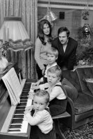 Fussball Homestory Beckenbauer Weihnachten 1970