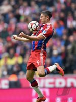 Fussball 1. Bundesliga Saison 14/15: Robert Lewandowski (FC Bayern Muenchen)