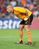 Fussball Champions League  Saison 2011/2012: Torwart Christian Abbiati (AC Mailand)