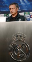 FUSSBALL INTERNATIONAL  CHL ACHTELFINALE 12/13: Trainer Jose Mourinho (Real Madrid)