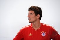 Fussball 1. Bundesliga 2012/2013:  Fototermin beim  FC Bayern Muenchen