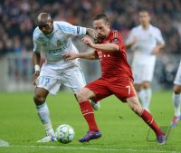 FUSSBALL INTERNATIONAL  CHL Viertelfinale 11/12:  FC Bayern Muenchen - Olympic Marseille