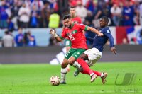 FUSSBALL WM 2022 Halbfinale Frankreich - Marokko