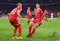 Fussball  1.Bundesliga   Saison 17/18: FC Bayern Muenchen - RB Leipzig