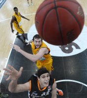 Basketball 1. Bundesliga 2012/2013:  Walter Tigers Tuebingen - ratiopharm Ulm