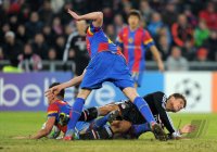 Fussball CHL  Saison 2011/2012:  FC Basel - FC Bayern Muenchen