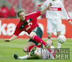 FUSSBALL   VfB Stuttgart - Bayer Leverkusen Spielszene