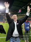 Fussball 2. Bundesliga: Bielefeld - Nuernberg, Jubel WOLF
