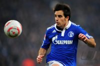 Fussball: 1. Bundesliga Saison 2010/2011: FC Schalke 04, JURADO Einzelaktion