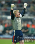 FUSSBALL CHL FC Bayern Muenchen  -  Celtic Glasgow JUBEL; Oliver Kahn (FCB)
