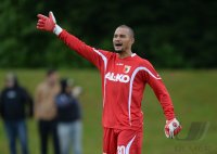 FUSSBALL 1. Bundesliga 2013/2014: Torwart Mohamed Amsif (FC Augsburg)