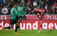 Fussball 1. Bundesliga Saison 14/15: FC Bayern Muenchen - FC Schalke 04