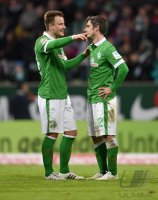Fussball, 1. Bundesliga  Saison 2014/2015: Werder Bremen - Bayer 04 Leverkusen