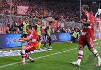 Fussball 1. Bundesliga 2008/2009  FC Bayern Muenchen - Bayer Leverkusen