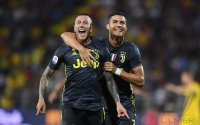 FUSSBALL SERIE A 2018/2019: JUBEL Cristiano Ronaldo (Juventus Turin)