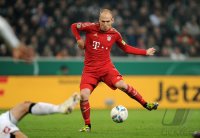 FUSSBALL  DFB POKAL SAISON  11/12  HALBFINALE: Arjen Robben (FC Bayern Muenchen)
