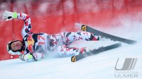 Ski Alpin Kitzbuehel 2016 Abfahrt Sturz Hannes Reichelt (AUT)