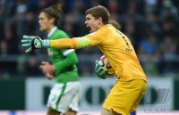Fussball, 1. Bundesliga  Saison 2014/2015: Werder Bremen - Hertha BSC Berlin