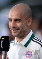 FUSSBALL 1. Bundesliga 2013/2014:  Trainer Pep Guardiola (FC Bayern Muenchen)