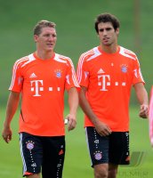 Fussball 1. Bundesliga :  Training beim FC Bayern Muenchen
