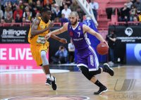 Basketball 1. Bundesliga 16/17 Hauptrunde: Walter Tigers Tuebingen - BG Goettingen