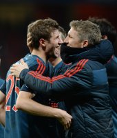 Fussball International CHL Saison 13/14: JUBEL FC Bayern Muenchen