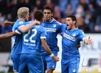 Fussball 1. Bundesliga  2012/2013:  JUBEL Kevin Volland (TSG 1899 Hoffenheim)