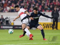 Fussball 1.Bundesliga Saison 17/18: VfB Stuttgart - Hertha BSC Berlin