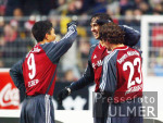 Fussball 1. Bundesliga: Stuttgart - Muenchen, Jubel FCB