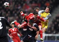 FUSSBALL  International CHL 09/10  FC Bayern  Muenchen - Girondins Bordeaux