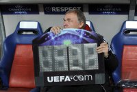 Fussball CHL  Saison 2011/2012:  Co Trainer Hermann Gerland (FC Bayern Muenchen)