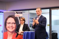 Politik, Wahlkampf CDU; Bundesgesundheitsminister Jens Spahn