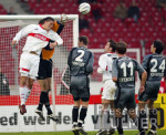FUSSBALL 1. Bundesliga  Spielszene VfB Stuttgart - Hannover 96