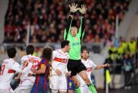 FUSSBALL  International CHL 09/10 : VfB Stuttgart -  FC Barcelona
