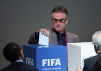 Fussball International 65. FIFA Kongress:  DFB Generalsekretaer Helmut Sandrock (Deutschland)