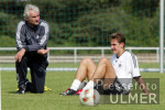 Training der Nationalmannschaft, Klose und Voeller