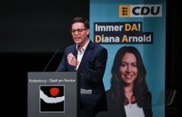 CDU Wahlkampf Landtagswahl Baden - Wuerttemberg