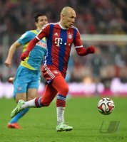 Fussball 1. Bundesliga Saison 14/15: FC Bayern Muenchen - 1. FC Koeln