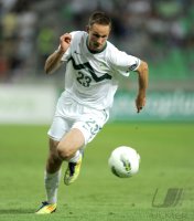 Fussball International  EM Qualifikation: Tim MATAVZ (Slowenien)