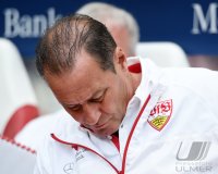 Fussball 1. Bundesliga Saison 14/15: Trainer Huub Stevens (VfB Stuttgart)