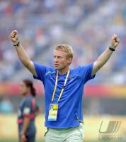 FUSSBALL  Olympia 2008   Vorrunde  Frauen   Schweden - Argentinien